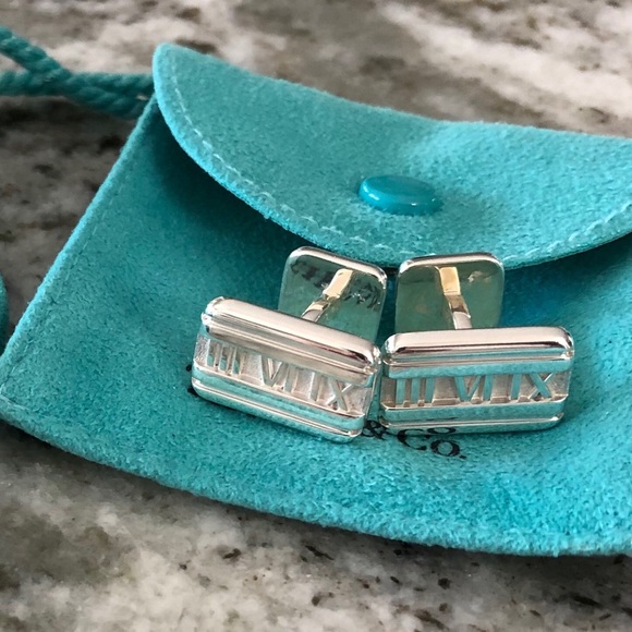Tiffany & Co. Atlas Cuff Links